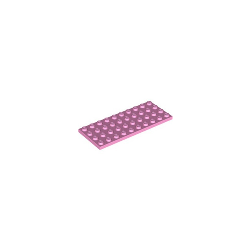LEGO 6036495 PLATE 4X10 - ROSE CLAIR