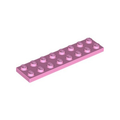 LEGO 6252555 PLATE 2X8 - ROSE CLAIR
