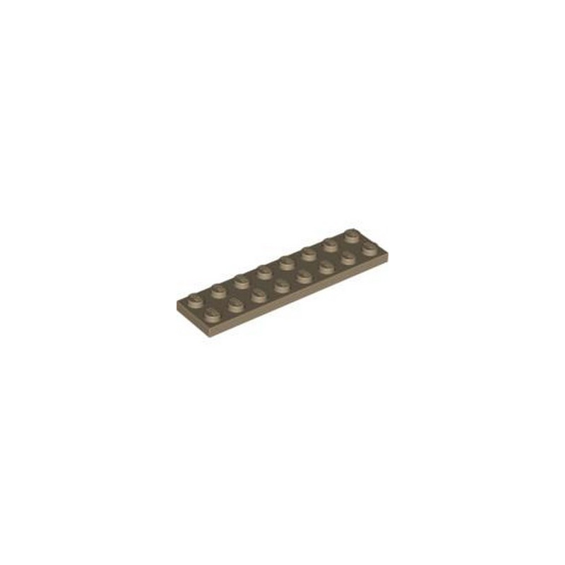 LEGO 4246957 PLATE 2X8 - SAND YELLOW
