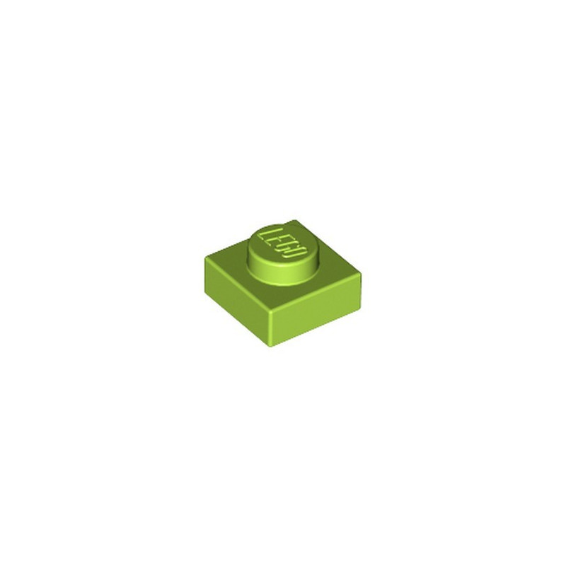 LEGO 4621557 PLATE 1X1 - BRIGHT YELLOWISH GREEN