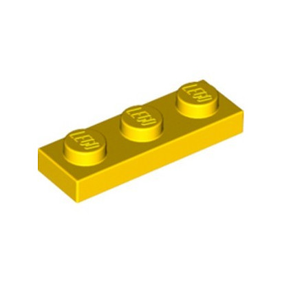 LEGO 362324 PLATE 1X3 - JAUNE