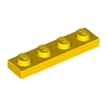 LEGO 371024 PLATE 1X4 - JAUNE
