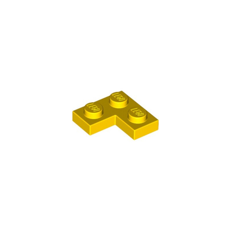 LEGO 242024 PLATE ANGLE 1X2X2 - JAUNE