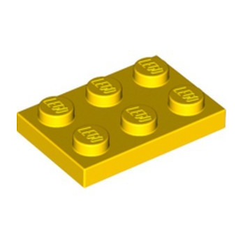 LEGO 302124 PLATE 2X3 - JAUNE