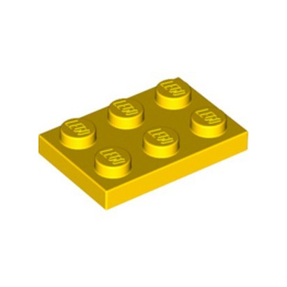 LEGO 302124 PLATE 2X3 - YELLOW
