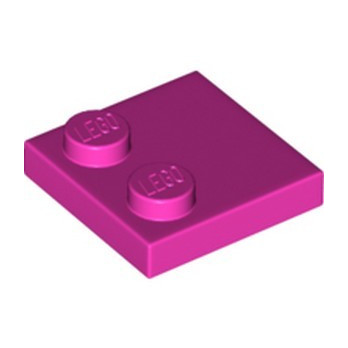 LEGO 6293401 PLATE 2X2 - ROSE