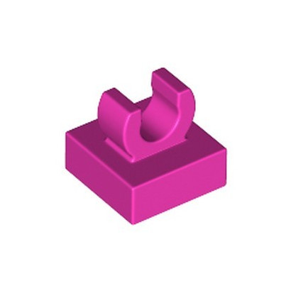 LEGO 6334514 PLATE 1X1 W. UP RIGHT HOLDER - ROSE