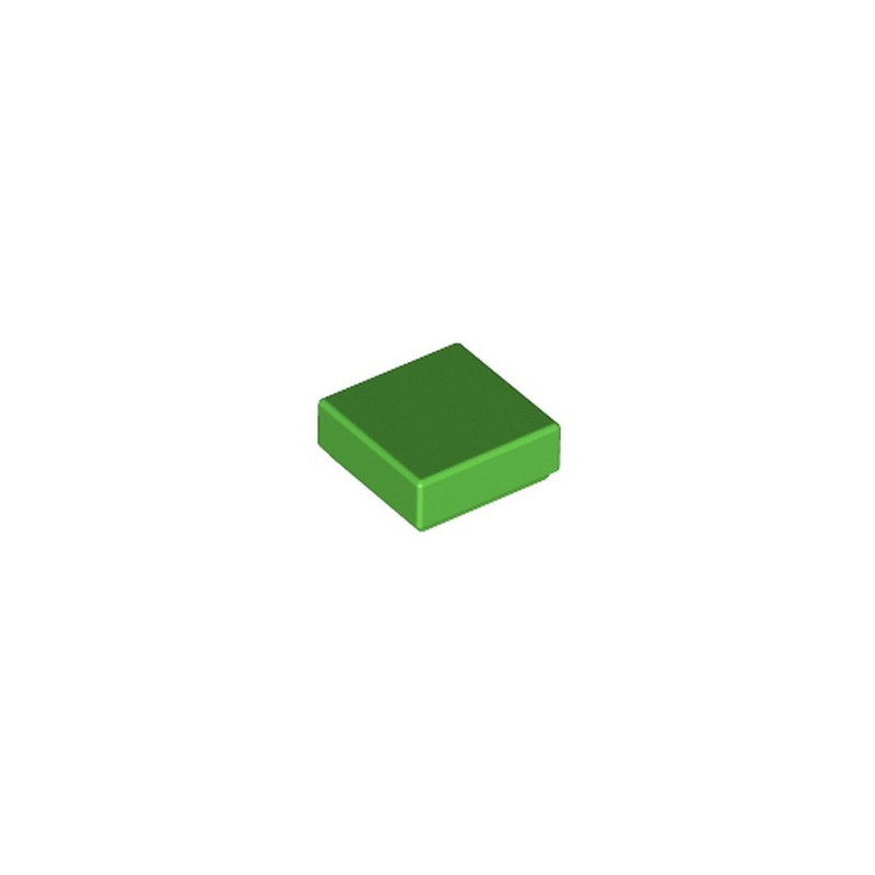 LEGO 6172375 PLATE LISSE 1X1 - BRIGHT GREEN