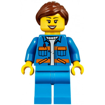 Mini Figurine LEGO® City - Ouvrier