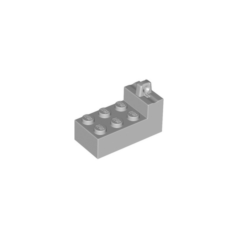 LEGO 6447577 BRICK 2x4x1 2/3 W/Ve STUB - MEDIUM STONE GREY