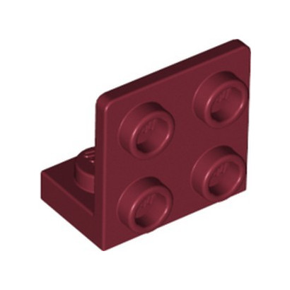 LEGO 6335330 ANGULAR PLATE 1.5 BOT. 1X2 22 - NEW DARK RED