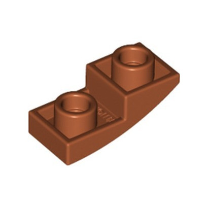 LEGO 6339914 DOME INV. 1X2X2/3 - DARK ORANGE