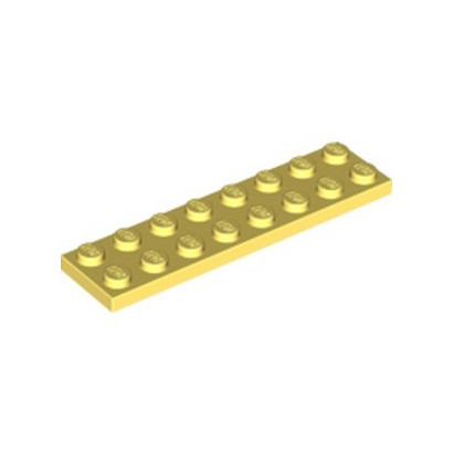 LEGO 6349769 PLATE 2X8 - COOL YELLOW