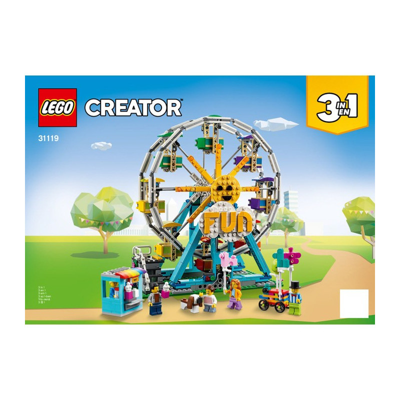 Notice / Instruction Lego Creator 31119