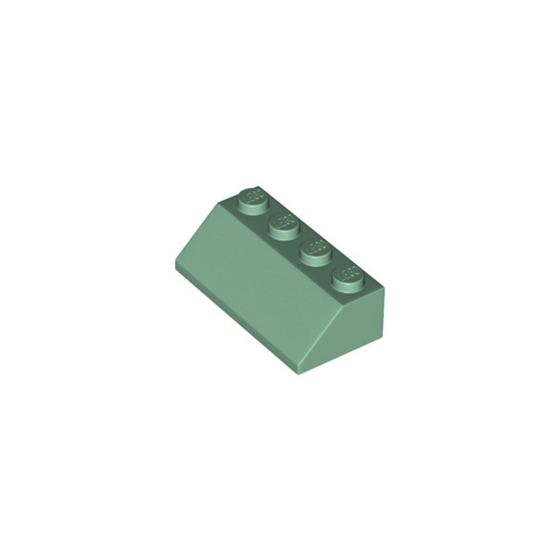 LEGO 6351392 TUILE 2X4/45° - SAND GREEN