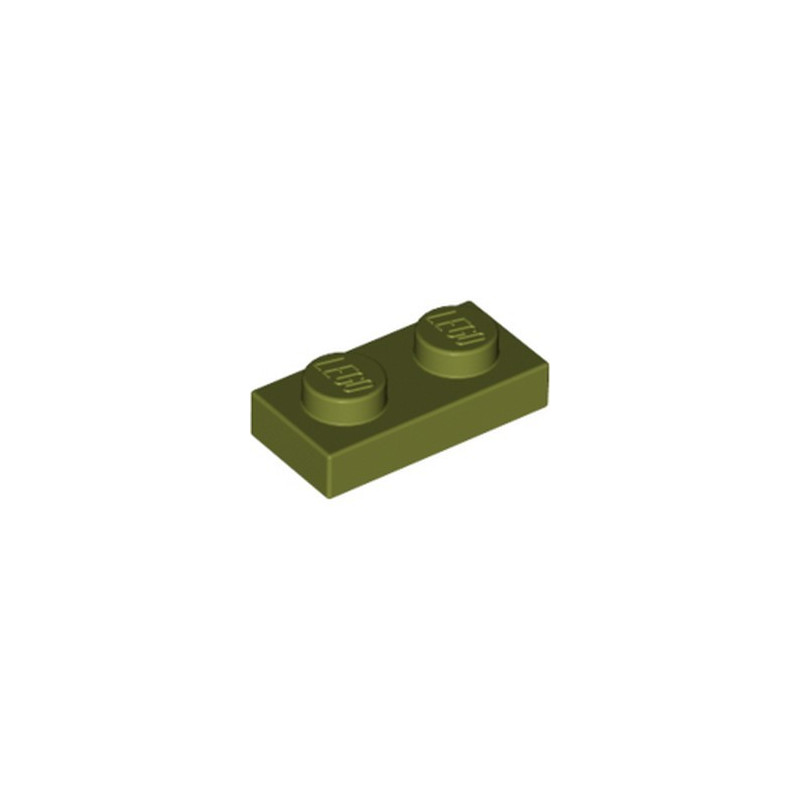 LEGO 6016483 PLATE 1X2 - OLIVE GREEN