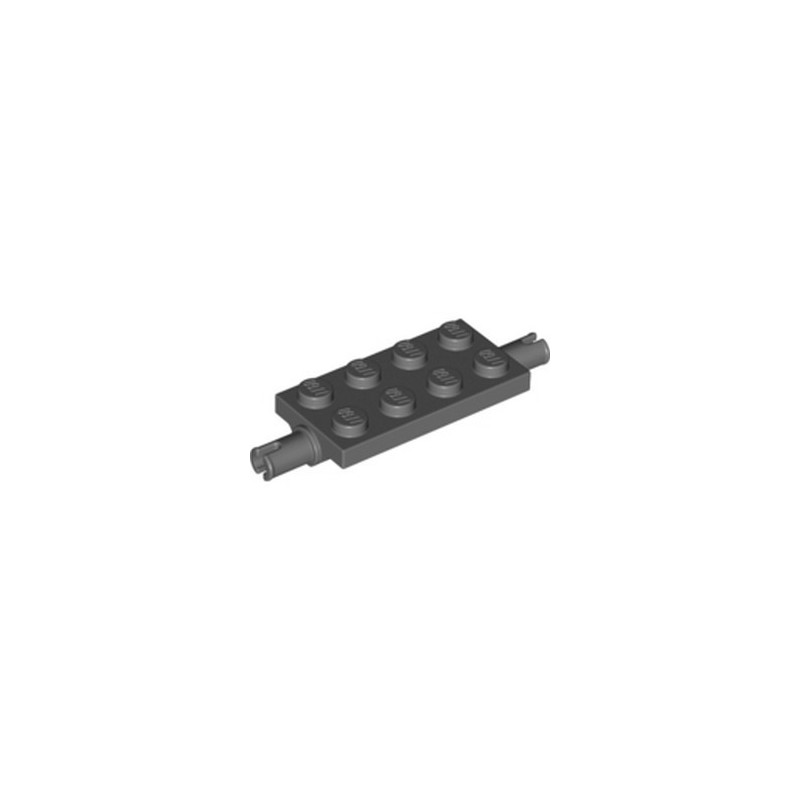 LEGO 6351293 WHEEL SUSPENSION 2X4 W/ PIN - DARK STONE GREY