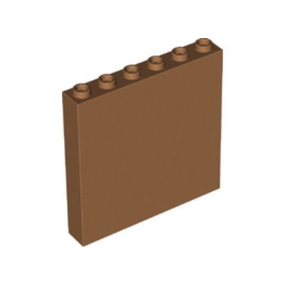 LEGO 6313598 WALL ELEMENT 1X6X5 - MEDIUM NOUGAT