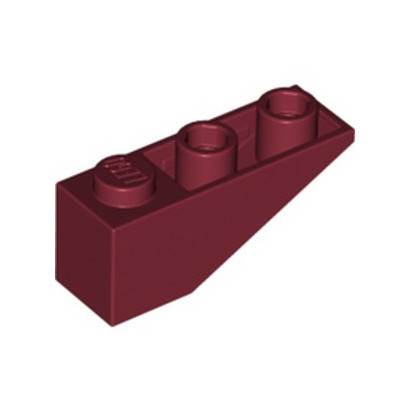 LEGO 6264024 ROOF TILE 1X3/25° INV. - NEW DARK RED