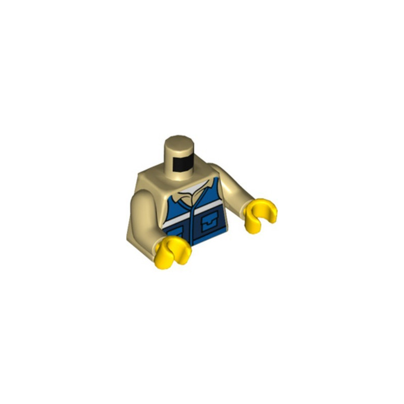 LEGO 6350639 TORSE SECOURISTE - BEIGE