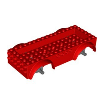 LEGO 6350371 BASE VOITURE 6X16X2 - ROUGE