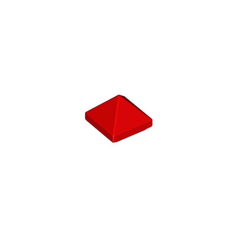 LEGO 6350414 PYRAMID SLOPE 1X1X2/3 - RED