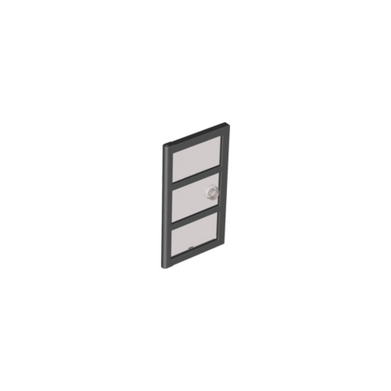 LEGO 6218446 DOOR GLASS FOR FRAME 1X4X6 - TRANSPARENT BROWN