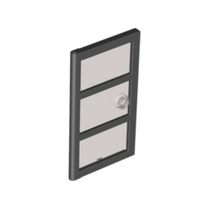 LEGO 6218446 DOOR GLASS FOR FRAME 1X4X6 - TRANSPARENT BROWN