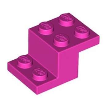 LEGO 6395401 BRIQUE PLATE 2X3X1 1/3 - ROSE