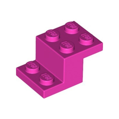 LEGO 6395401 BRIQUE PLATE 2X3X1 1/3 - ROSE