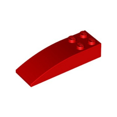 LEGO 6347779 BRICK 2 X 6 W. BOW - RED