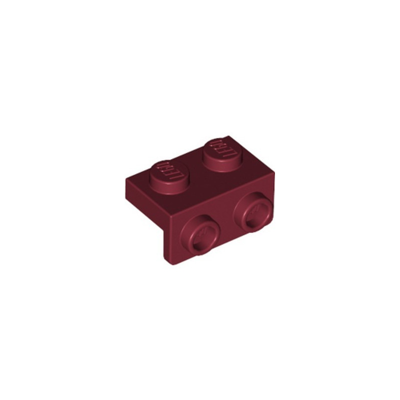 LEGO 6264026 ANGULAR PLATE 1,5 TOP 1X2 1/2 - NEW DARK RED