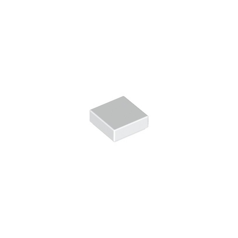 LEGO 307001 PLATE LISSE 1X1 - BLANC