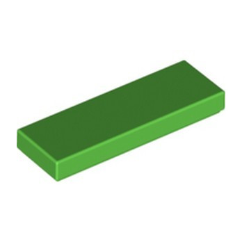 LEGO 6318735 PLATE LISSE 1X3 - BRIGHT GREEN