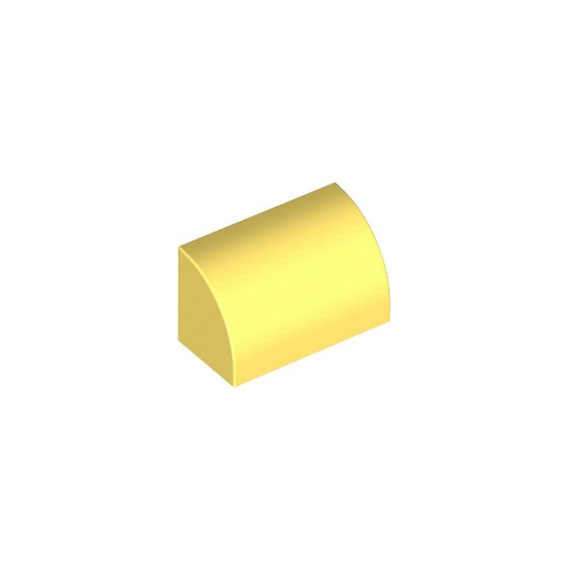 LEGO 6296494 1/2 DOME 1X2 - COOL YELLOW