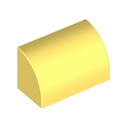LEGO 6296494 1/2 DOME 1X2 - COOL YELLOW