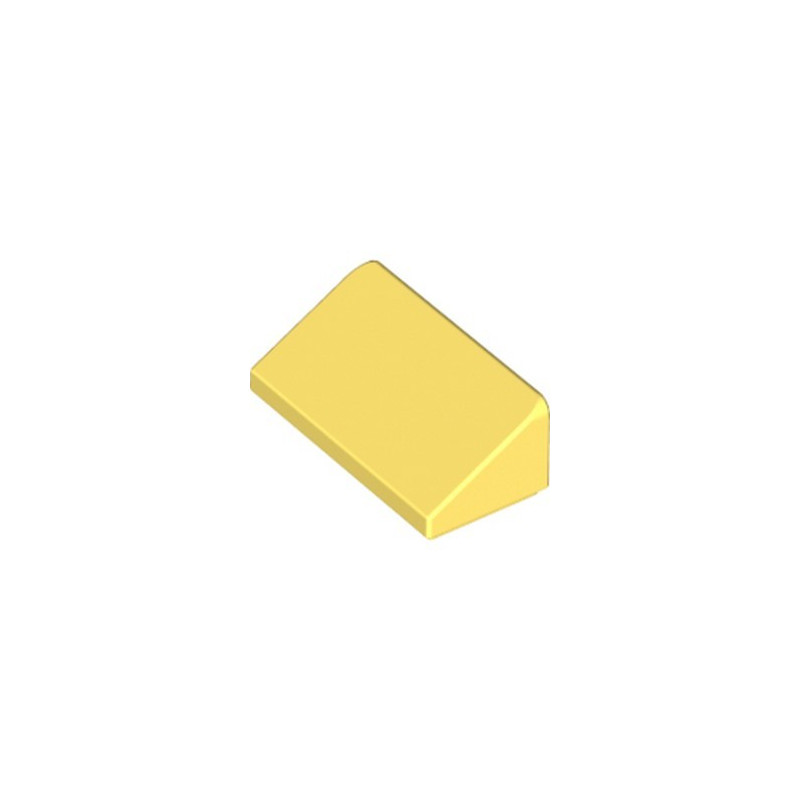 LEGO 6296510 ROOF TILE 1X2X 2/3 - COOL YELLOW