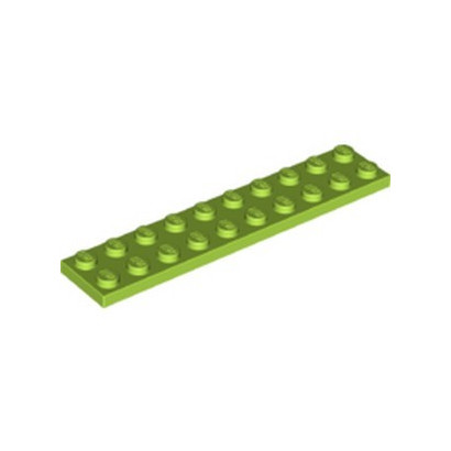 LEGO 6151720 PLATE 2X10 - BRIGHT YELLOWISH GREEN