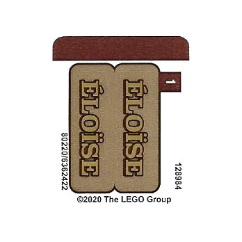 Stickers / Autocollant Lego Ideas - 40487