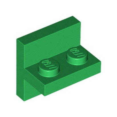 LEGO 6352550 BRICK 1X2 W/ VERTICAL TUBE - DARK GREEN