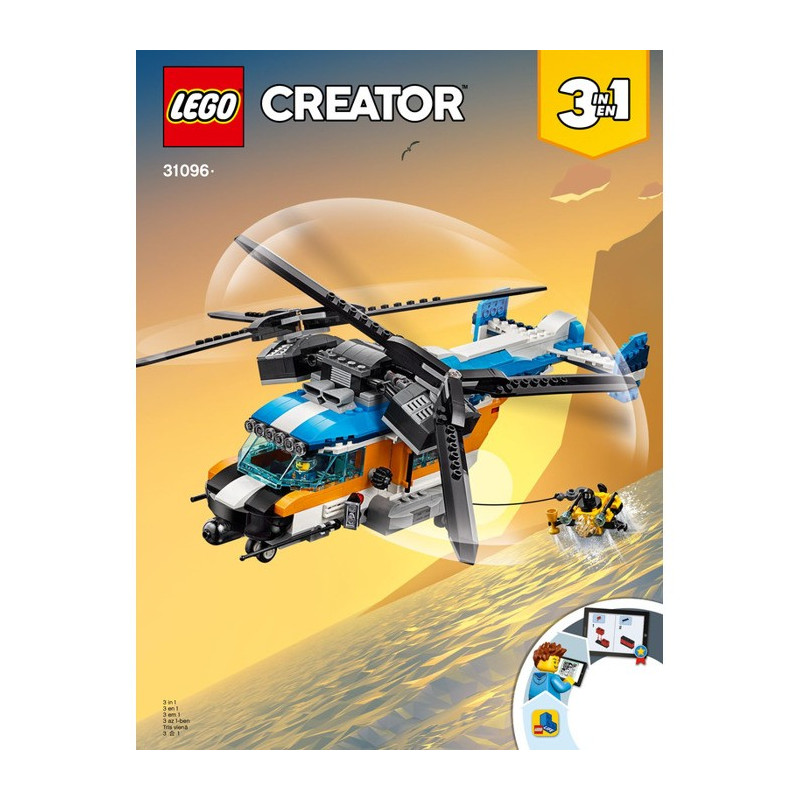 Notice / Instruction Lego® Creator 3 en 1 - 31096