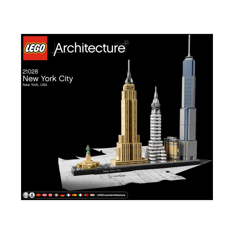 Notice / Instruction Lego  Architecture 21028