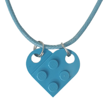 Lego® Brick Heart Necklace...