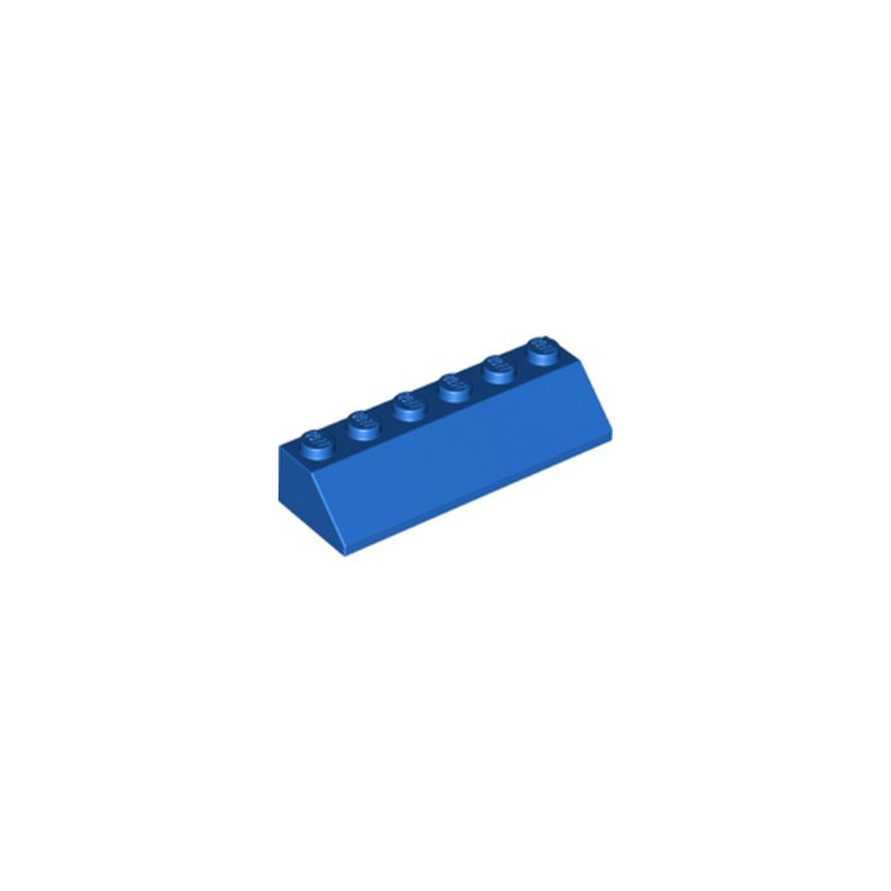 LEGO 6253010 ROOF TILE 2X6 45 DEG. - BLUE
