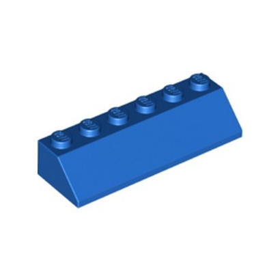 LEGO 6253010 ROOF TILE 2X6 45 DEG. - BLUE
