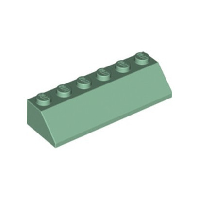 LEGO 6254955 ROOF TILE 2X6 45° - SAND GREEN