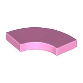 LEGO 6331809 PLATE LISSE 2X2 1/4 ROND - ROSE CLAIR