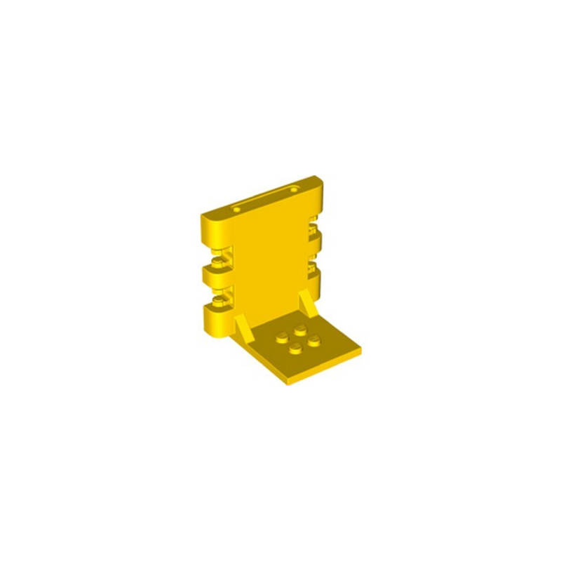 LEGO 6317526 PLATE 4X5X5 1/3 W/ HORIZONTAL FORK - JAUNE