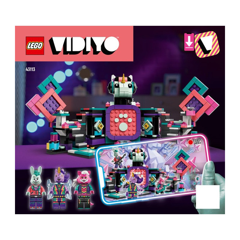 Notice / Instruction Lego® Vidiyo™ 43113