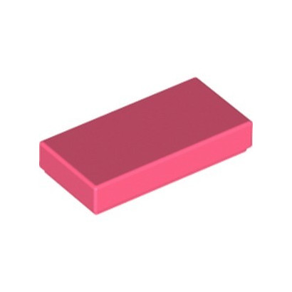 LEGO 6258566 PLATE LISSE 1X2 - CORAL